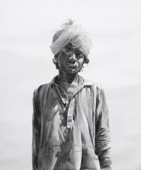 Nadir Ali Jamali, 25 x 20 Inch, Mixed Media on Canvas, Figurative Painting, AC-NAJ-018